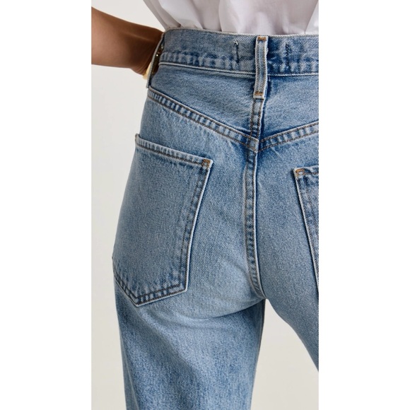 AGOLDE Riley High Rise Straight Crop Jeans - Picture 3 of 7